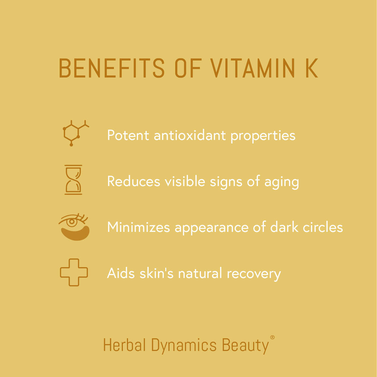Vitamin K Cream Vivid Revival® Vitamin K Contouring Eye Cream Herbal
