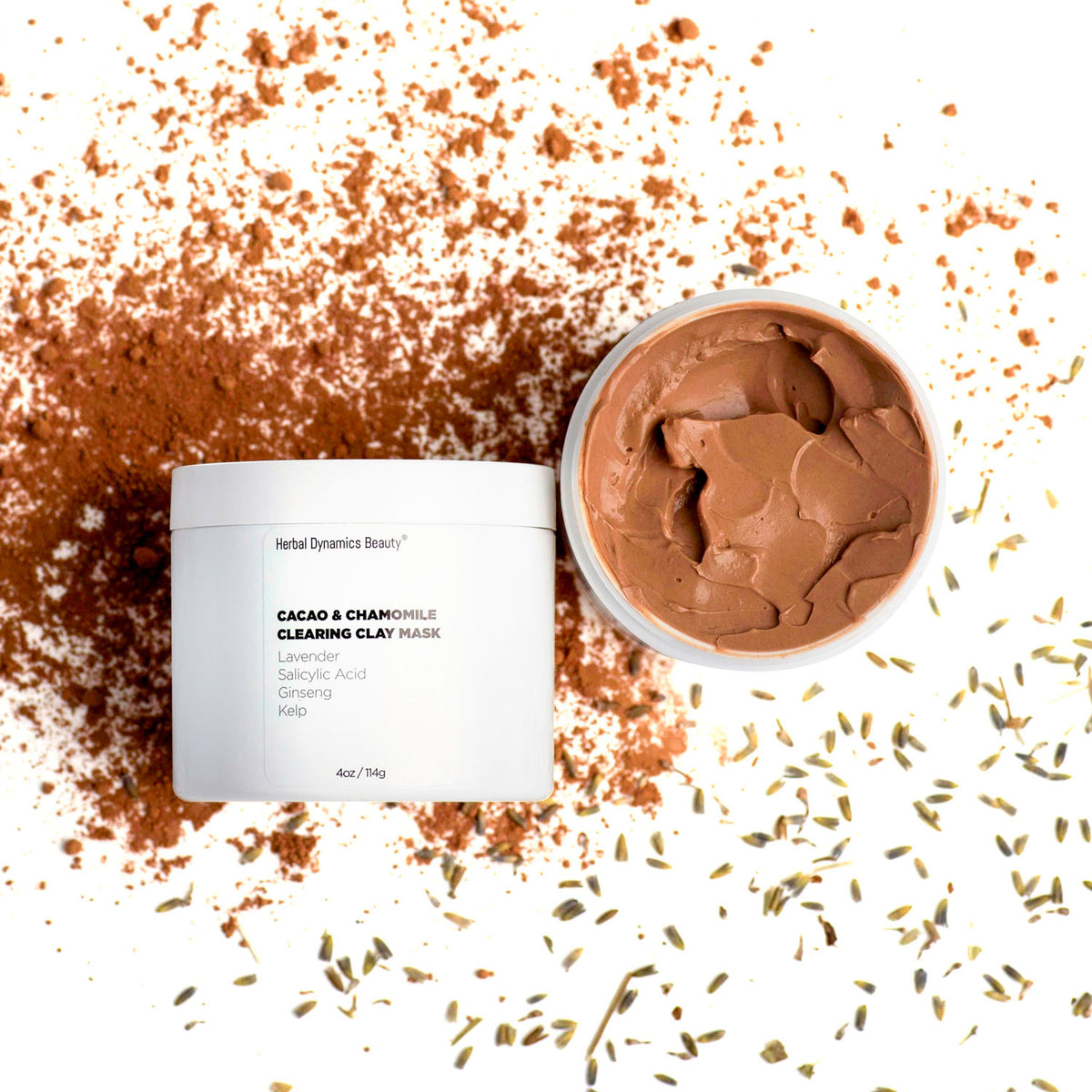 Herbal Dynamics Beauty Cacao & Chamomile Clearing Clay Mask